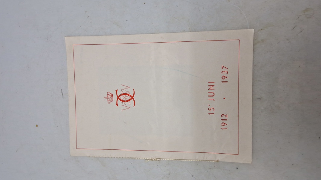 Hæfte : Chr. X-s 25 årsregeringsjubilæum