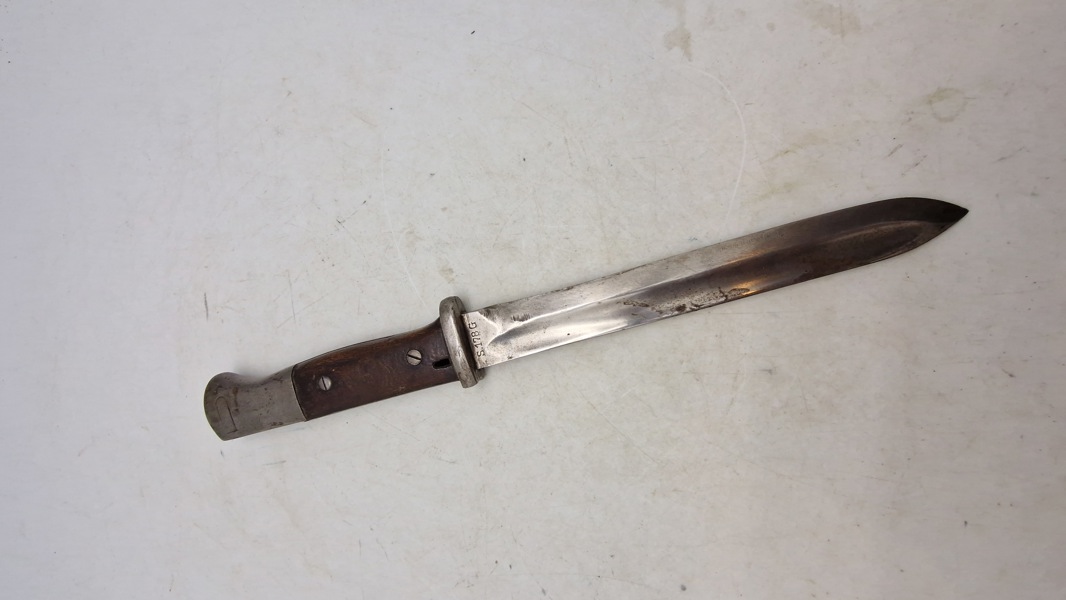 K98 Bajonet nedkortet til skyttegravdolk