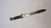 K98 Bajonet nedkortet til skyttegravdolk