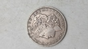 Original one dollar sølvmønt fra 1921