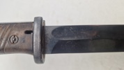 Original tysk K98 bajonet. ww2