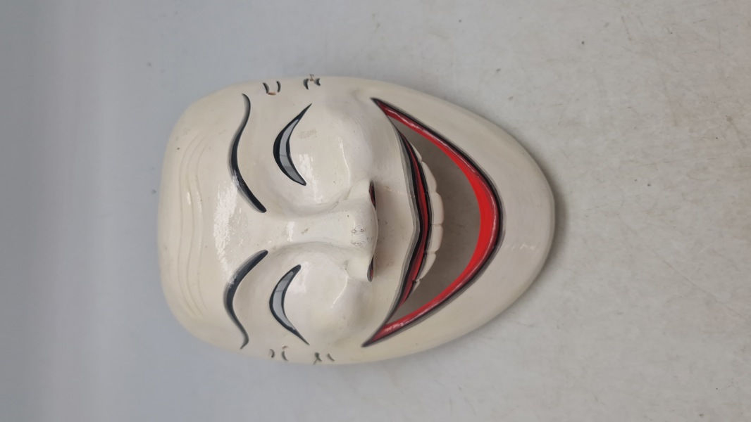 Veludført håndlavet Japansk maske 