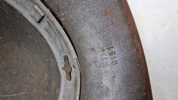 Original tysk M/42 hjelmskal