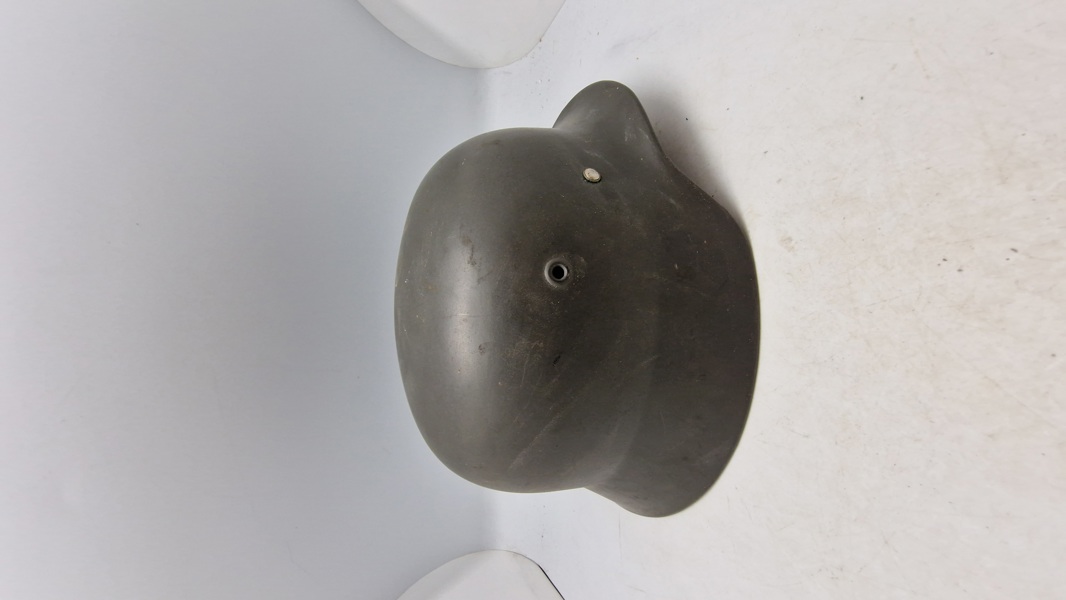 Original tysk M/40 hjelm, genanvendt i CF 