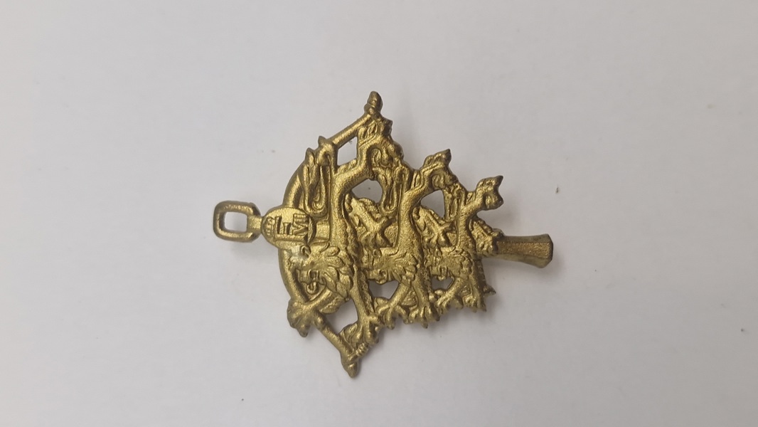 Originalt baretmærke - 14 Batalion, sjællandske skytteregiment