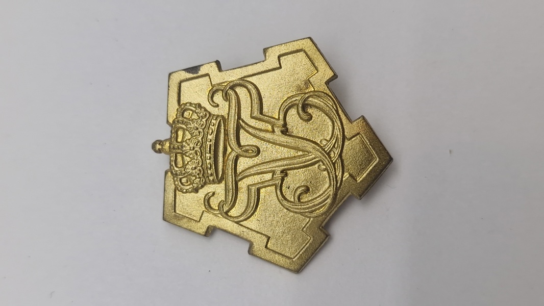Massivt baretmærke -Danske Livregiment
