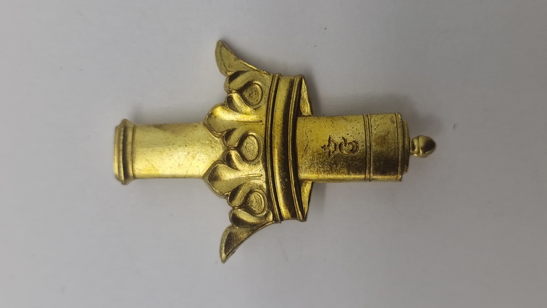 Baretmærke - Kongens Artilleriregiment