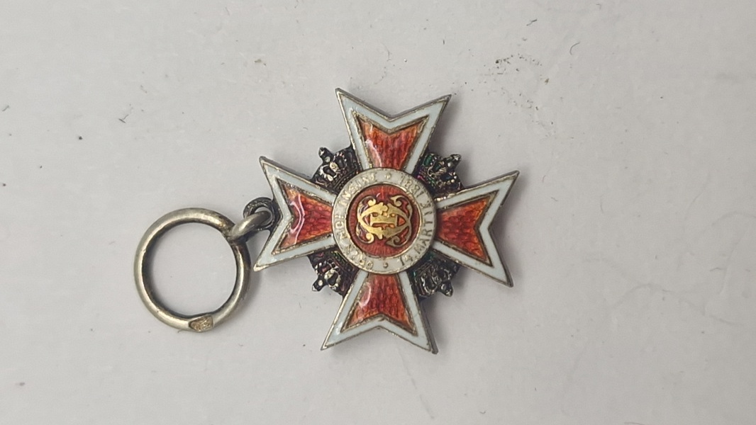 Original miniture medalje, Order of the Crown of Romania
