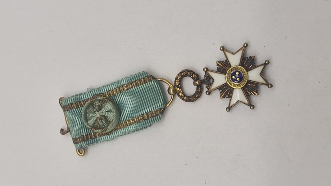 Original miniature medalje, Order of the three stars