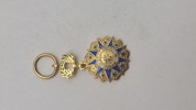 Original miniature medalje fra den franske Ordre National du Mérite (Den Nationale Fortjenstorden)