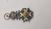 Original miniature medalje af den belgiske Leopoldsorden
