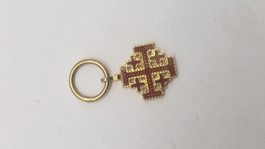 Original miniature medalje, Jerusalem cross