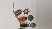 Original miniature medalje spange