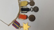 Original miniature medalje spange