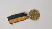 Original miniature medalje Sankt Georg og dragen