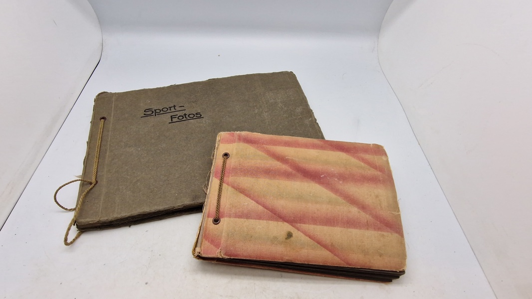 Originalt album med tyske soldater fotos mm. WW2