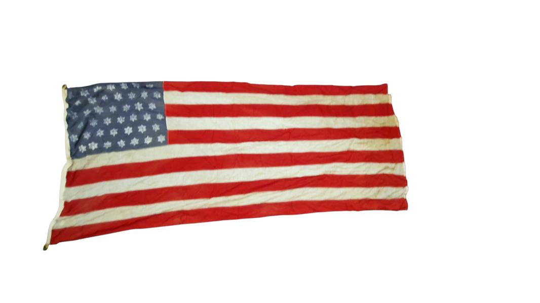 Amerikansk flag fra omkring århundrede skiftet