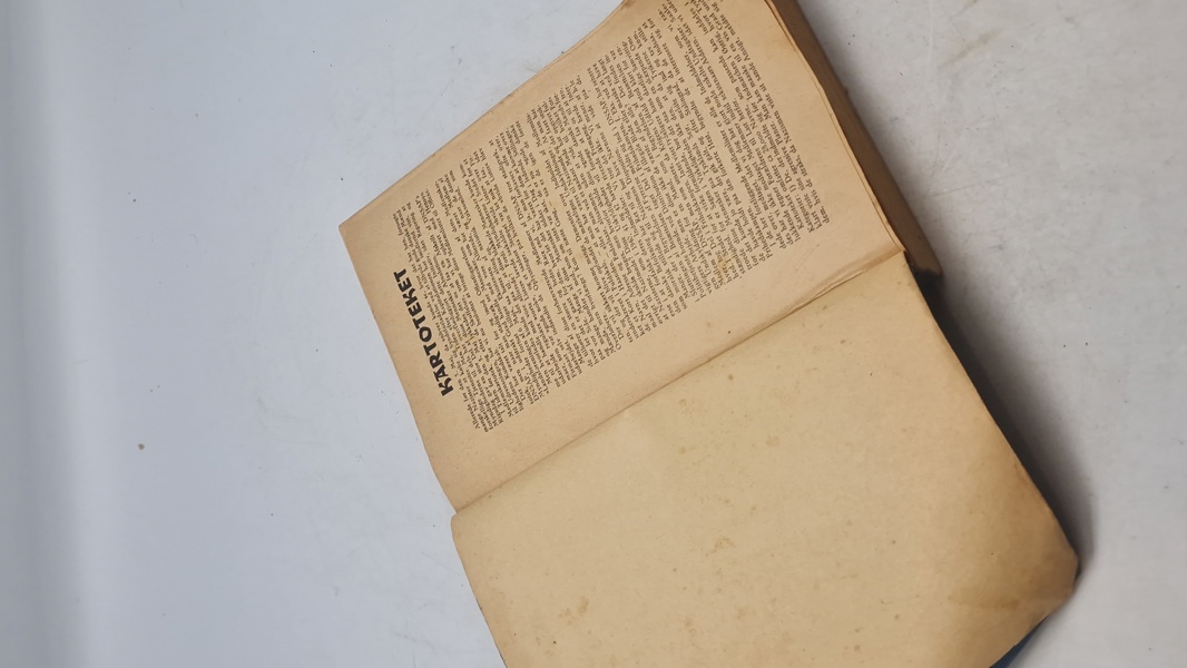 Originalt eks. af Bovrup kartoteket