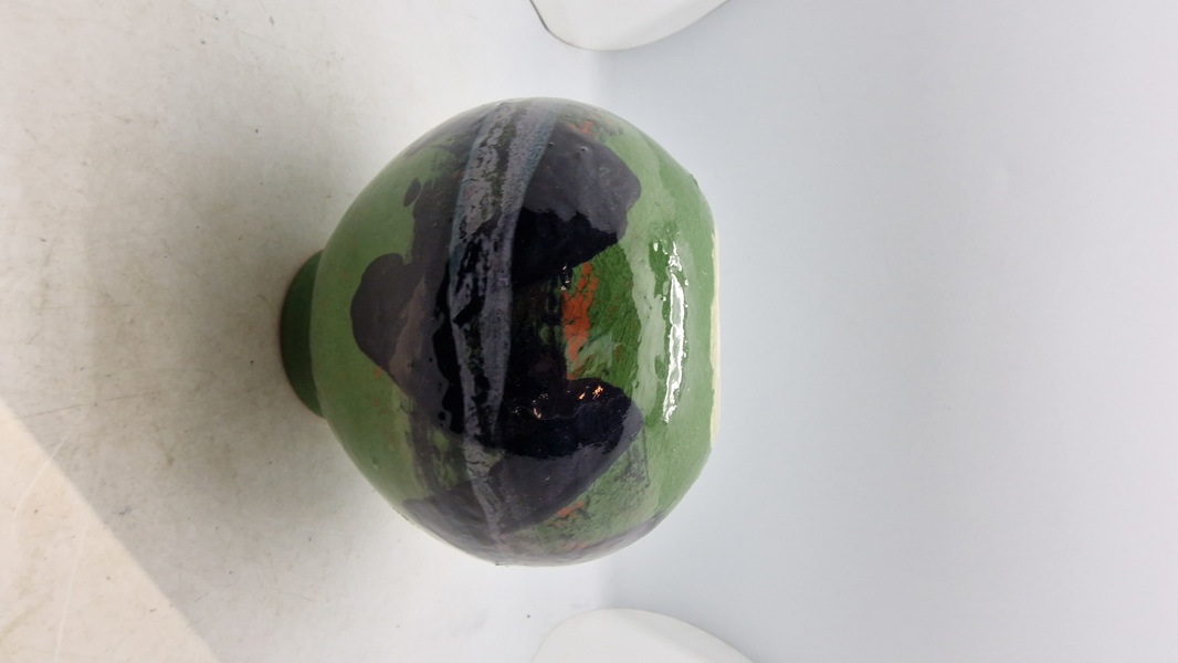 Ekstremt sjælden unika vase af Herman A Kähler fra 1930’erne