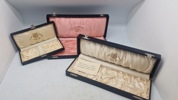 Samling juveler/bestik bokse 