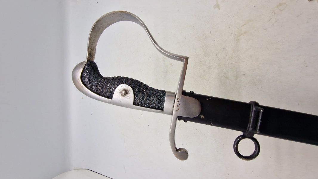 Original Tysk WW1 Æres sabel: FELDARTLL. GENERALFELDMARSCHALL GRAF WALDERSEE ( SCHLESW) NO 9