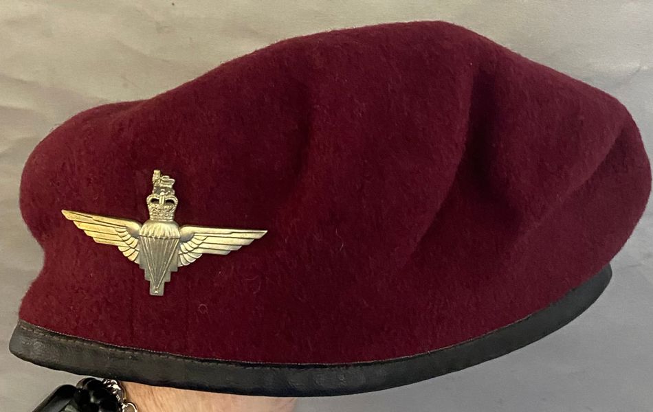 Original Engelsk Airborne baret  