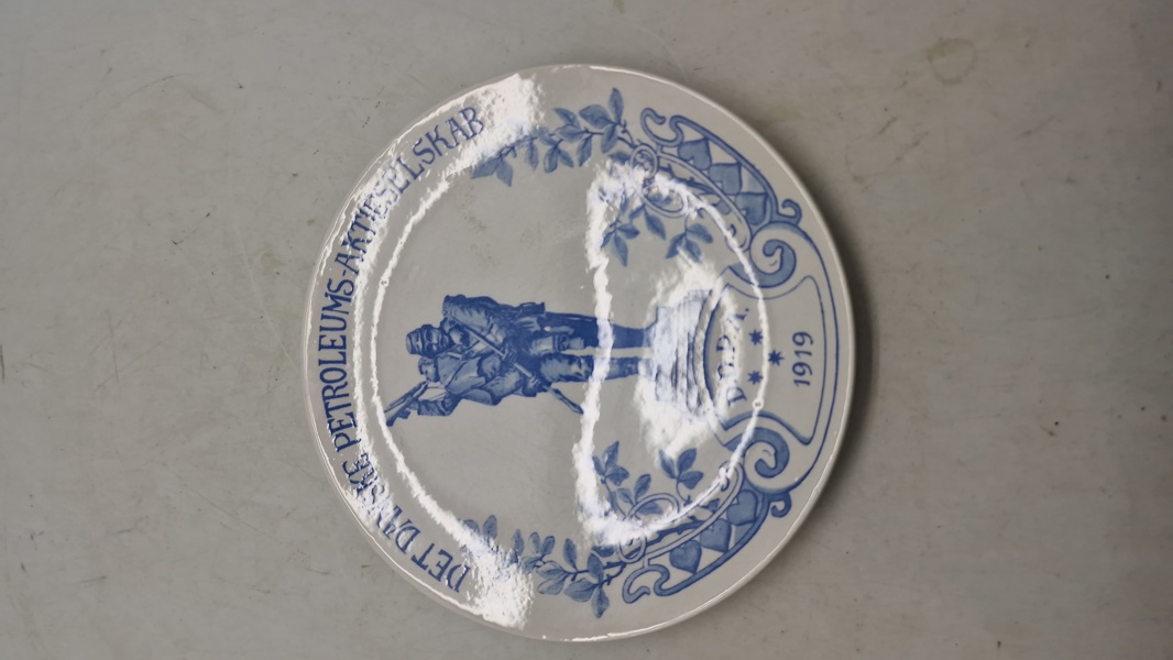 Original Aluminia petroleumsplatte fra 1919