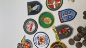 Samling danske patches mm.