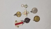 Samling originale miniature medaljer 