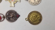 Samling originale miniature medaljer 
