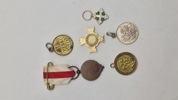 Samling originale miniature medaljer 
