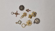Samling originale miniature medaljer 