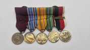 Original miniature medalje spange 