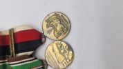 Original miniature medalje spange 