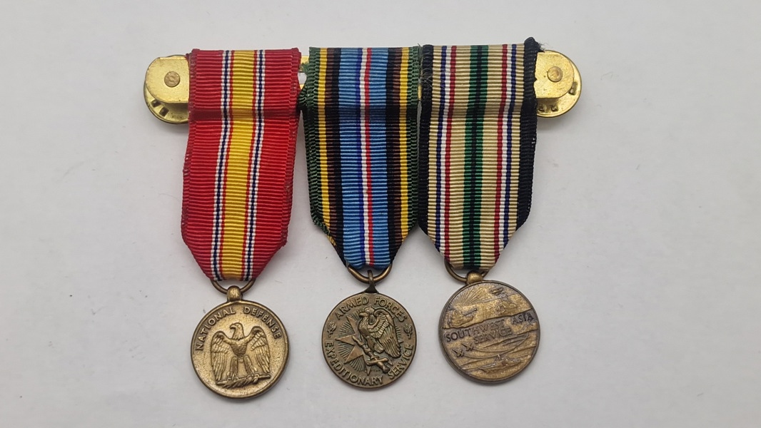 Original miniature medalje spange 