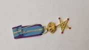 Original miniature medalje,  Æreskors for Militærtjeneste i Udlandet (Croix d'Honneur pour Service Militaire à l'Étranger)