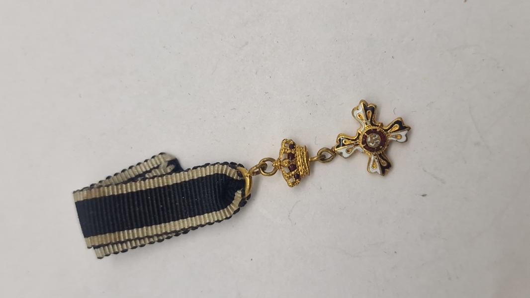 Original miniature medalje, Nordstjernens Orden