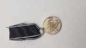 Original miniature medalje fra Jern Divisionen (Iron Division) fra 1919