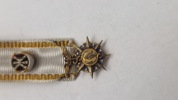 Original miniaturemedalje for Den lettiske Trestjerneorden (Order of the Three Stars)