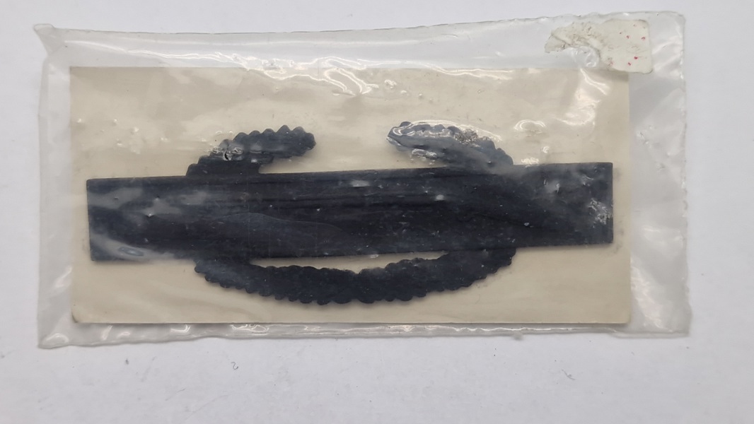 originalt amerikansk Combat Infantryman Badge (CIB) Vietnamkrigen