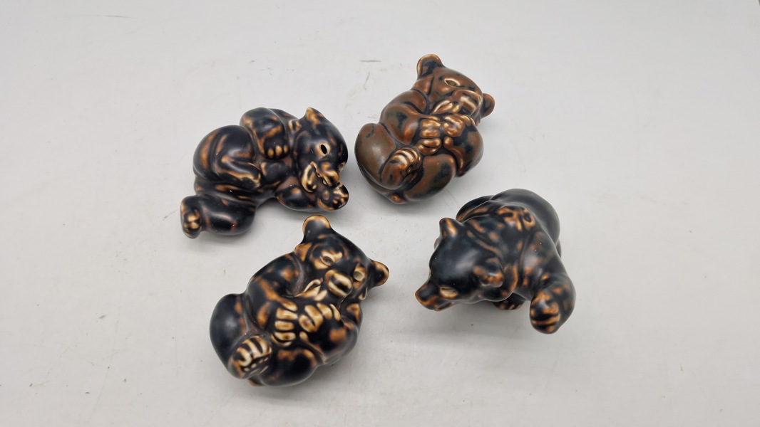Samling royal Copenhagen Knud Kyhn bjørne 