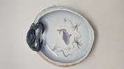 Royal Copenhagen Art Nouveau Skål med Krabbe nr. 2465
