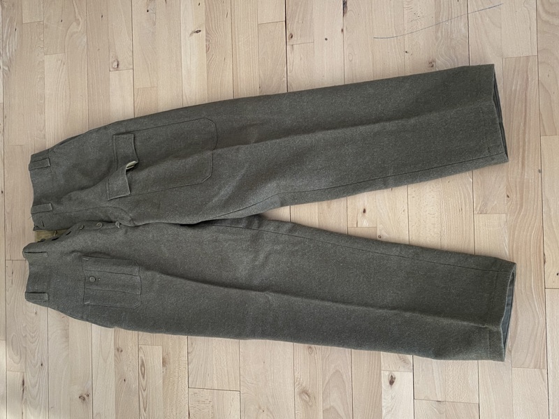 Originale M/44 battledress bukser 