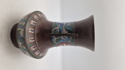 asiatisk cloisonné-vase