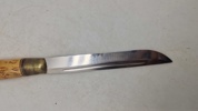 Finsk hestehoved dolk. Original soldatergave