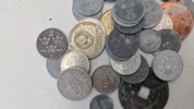 Samling diverse mønter 