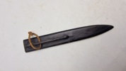 French M16 Fighting knife, brugt i WW2 af Tyskerne  original 