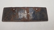 Antik Dansk nummerplade 