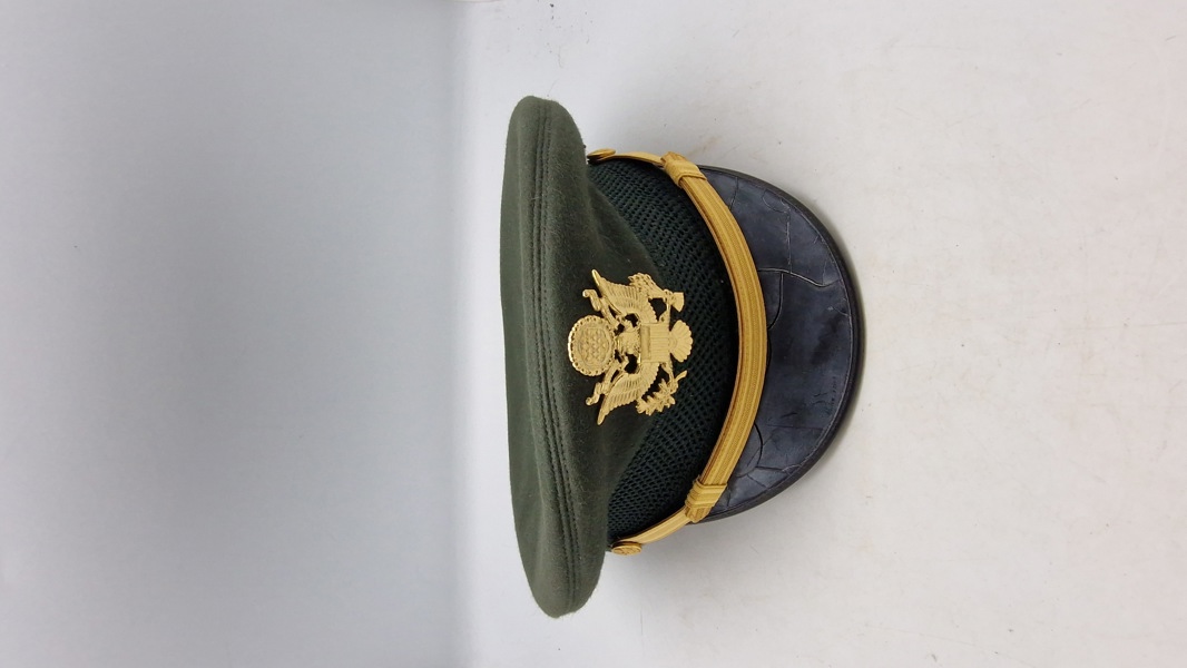 Amerikansk officers kasket. Original