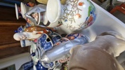 Stor samling porcelæn, stager mm. Skal afhentes i Vordingborg